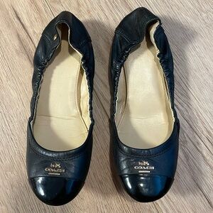 Coach Black Ballet Flats